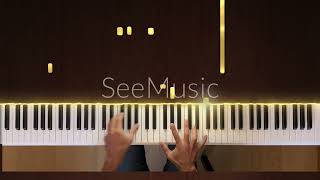 Medellin Slow Piano Tutorial  Sofiane Pamart [upl. by Arihs]