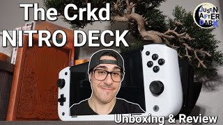 Crkd Nitro Deck Unboxing and Review Just another Switch accessory [upl. by Noillid]