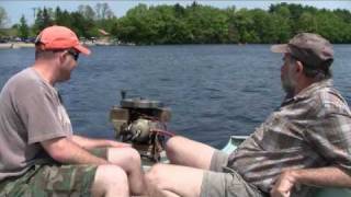 How To Start a Rowboat Motor [upl. by Yewed131]