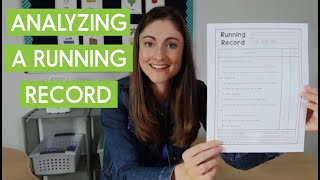 How to Effectively Analyze a Running Record [upl. by Aneeras]