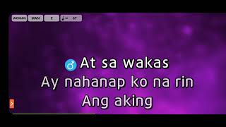 Ikaw At Ako — Jason Marvin and Moira Dela Torre KARAOKE VERSION [upl. by Heti]