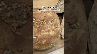 How to Make Soft Wholemeal Bread 🍞🌾 Healthy amp Fluffy Recipe [upl. by Granny679]