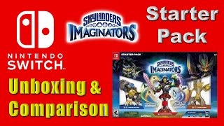 Nintendo Switch  Skylanders Imaginators Starter Pack  Unboxing amp Comparison [upl. by Ballinger]