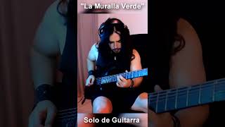 La Muralla Verde  Solo De Guitarra [upl. by Ydnim550]