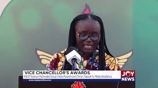 KNUST honours Multimedia Group’s Neta Parsram and Clinton Yeboah for Media Excellence [upl. by Moselle]