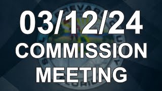 03122024  Brevard County Commission Meeting [upl. by Enerod2]