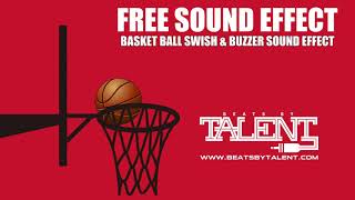 FREEDOWNLOAD  Basket Ball BoncingFree ThrowBuzzer Sound Effect 2020 [upl. by Bunker]