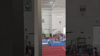 Valentina level 1 vault 2023 usag level1 gymnastics pioneer [upl. by Ellek]