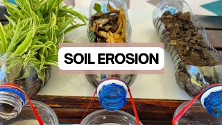 Soil Erosion and Conservation Project  Step by Step [upl. by Alet]