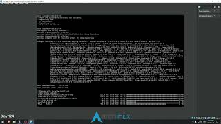 Day 124 plainrock reference of installing Arch Linux daily [upl. by Littlejohn]