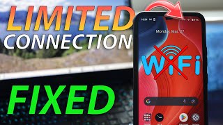 Limited Connection WiFi Issue on Android FIXED [upl. by Acimat]