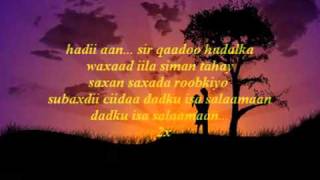 new somali song 2011 sanadahaan aduunyadu by naasir yareflv [upl. by Akiner348]