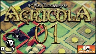 Agricola 01  Tabletop Simulator [upl. by Ahsenad]