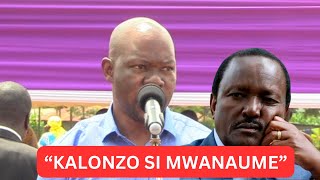 quotKALONZO SI MWANAUMEquotLISTEN TO RAILAS MP BADLY DESTROYING KALONZO AND WAITITU [upl. by Lowndes]