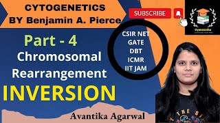 INVERSION  CYTOGENETICS PART4  CSIR NET  GATE  DBT [upl. by Almeria]