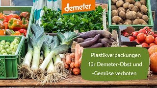 Demeter reduziert Plastikverpackungen [upl. by Nomaid]