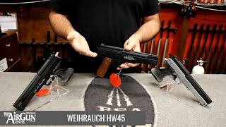 Weihrauch HW45  Air Pistol Review [upl. by Orland528]