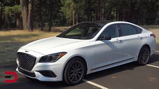 Heres the 2018 Genesis G80 AWD Sport on Everyman Driver [upl. by Nevyar]