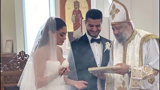 Wedding  Liturgy of Natalie Bishay amp Mina Ebeid 1192024 [upl. by Drallim]