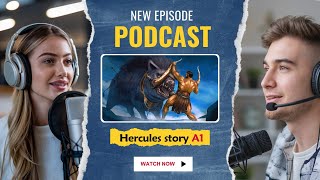 Quick Learning English with Podcast Conversation  Episode 40 with Hercules story [upl. by Rol]