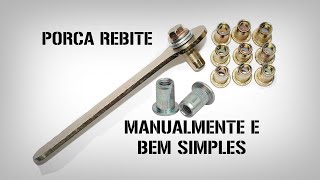 Porca Rebite Revicle Simples e Prático [upl. by Bilak]