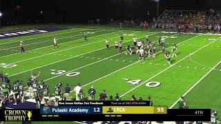 Football Pulaski Academy vs LRCA [upl. by Siraf440]