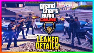 GTA 5 Online Cops N Crooks 2024 DLC Update  RELEASE HEIST Police INTERCEPTOR Car OUTFITS GTA V [upl. by Athene]