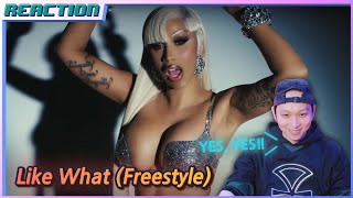 Cardi B  Like What Freestyle Korean Reaction [upl. by Baniaz898]