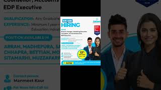 Aakash HIRING JOB ORIENTED CLASSES job [upl. by Niledam]