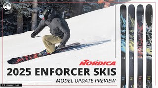 2025 Nordica Enforcer Ski Collection Introduction and First Impressions with SkiEssentialscom [upl. by Elfrida324]