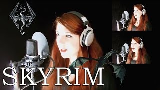 Skyrim  The Dragonborn Comes Alina Lesnik amp Marc vd Meulen Cover [upl. by Sofko]