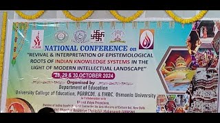 National Conference on Revival amp Interpretation of Epistemological Roots of Indian Knowledge system [upl. by Lohrman]