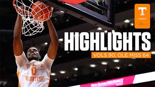 HIGHLIGHTS  Vols 90 Ole Miss 64 Jan 6 2024 [upl. by Kendell]