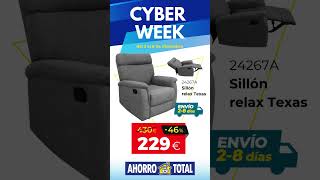 Ofertas Cyber Week 2024 en Muebles Ahorro Total muebles hogar home [upl. by Angelle]