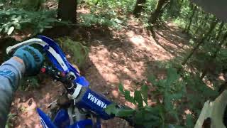 YZ250X KTM 450 CRF250RX amp YZ450F Partial long lapsingle track at the farm Eastern NC 71424 [upl. by Aicenra]