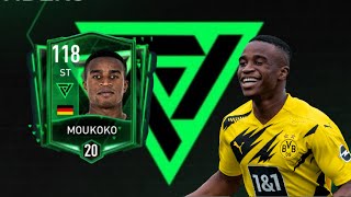 MOUKOKO REVIEW FOUNDERS EVENTFIFA MOBILE 23 [upl. by Gnanmos]