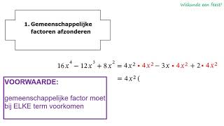 Ontbinden in factoren basismethodes [upl. by Sidoma861]