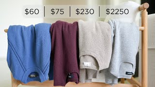 60 vs 2250 Cashmere Sweater [upl. by Artemisa736]