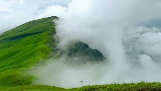 Netravati peak trek with heavy rain in samse [upl. by Airdnaid914]