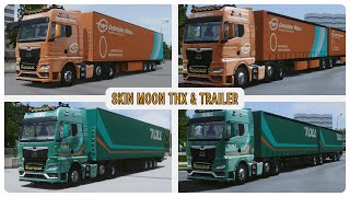 SKIN MOON THX amp TRAILER  Truckers Of Europe 3 [upl. by Amary]