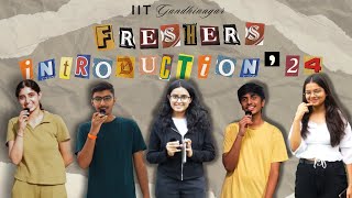 Freshers intro 24  IIT Gandhinagar  Vinteo [upl. by Aihcila]