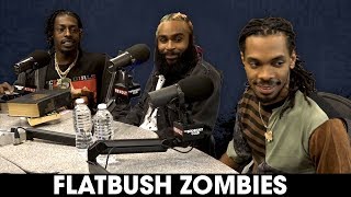 Flatbush Zombies On Psychedelics Music Truths Mental Illness  More [upl. by Lokcin]