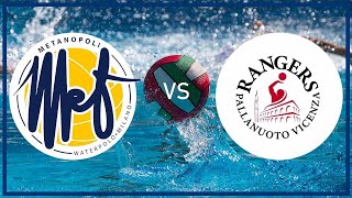 Waterpolo Milano Metanopoli vs Rangers Vicenza [upl. by Ide173]