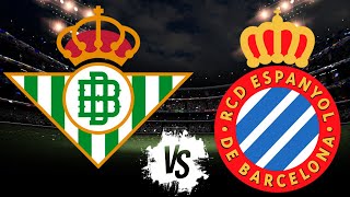 Pronóstico REAL BETIS VS ESPANYOL  Liga Española 20242025 [upl. by Rehptosirhc68]