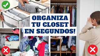 😱 12 ERRORES FATALES AL ORGANIZAR TU CLOSET Tips de Experta en Limpieza y Organización [upl. by Allesiram368]