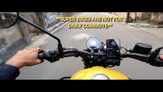 Super Bikes Are Not For Regular Commute motovlog automobile [upl. by Retswerb119]