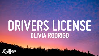 Olivia Rodrigo – drivers license Lyrics [upl. by Mcclelland]