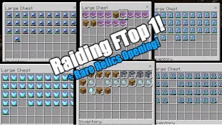 MCPE Eternal Factions Ep 2  Raiding Ftop 1  Rare Relic Opening [upl. by Armallas]