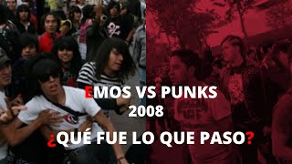 El vídeo LEGENDARIO de la Pelea entre Emos vs Punks ¿Qué fue lo que realmente paso [upl. by Shien]