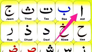 Alif baa taa complete lesson 1 noorani Qaida  Learn Quran on YouTube [upl. by Mllly]